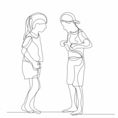 isolated, children line drawing, sketch