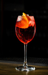 tasty cocktail in the bar