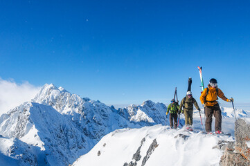 Freerider an der Hafelekarspitze