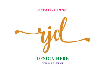 RJD lettering logo is simple, easy to understand and authoritative