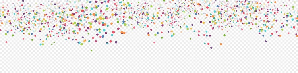 seamless confetti party background