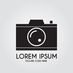 Camara icon or logo vector art