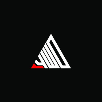YWD letter logo creative design. YWD unique design
