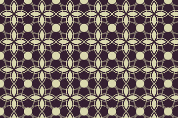 Fototapeta premium Arabic seamless geometric pattern design for fabrics, carpet and architecture etc. 
