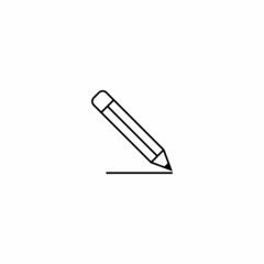 pencil icon, pencil vector, pencil symbol illustrations