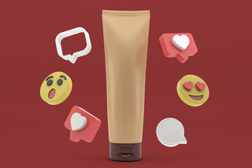 Cream Tube Social Media