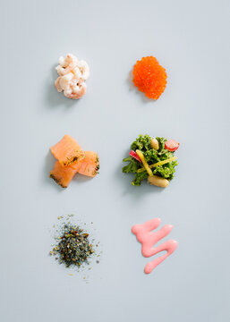 seafood meal components