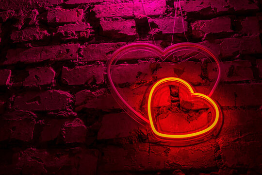 Neon Heart Images Browse 181 Stock Photos Vectors And Video Adobe Stock