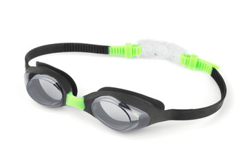 Glasses for swimming or goggles isolated