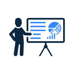 Seo, training icon. Simple editable vector design isolated on a white background.