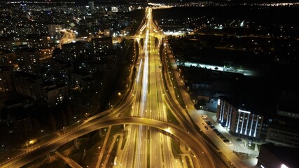 Warsaw at night  © Kacper