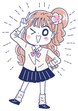 かわいい陽キャのギャル