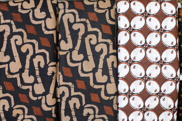 seamless pattern batik with elements