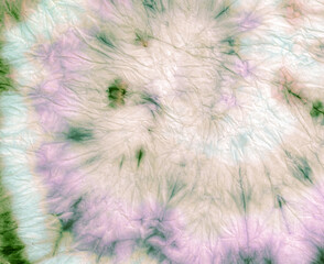 Obraz premium Autumn Spiral Tie Dye. Die Peace Paint. Flower
