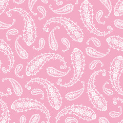 Fototapeta premium Seamless na pattern of paisley material,