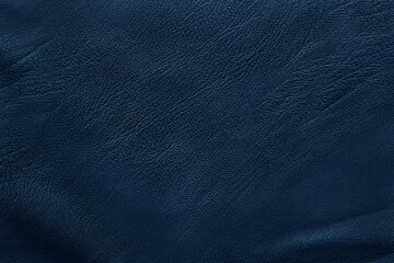 Dark blue leather texture background with seamless pattern.