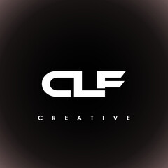 CLF Letter Initial Logo Design Template Vector Illustration