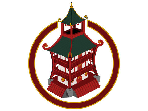 recommend clip art: Pagoda