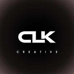 CLK Letter Initial Logo Design Template Vector Illustration