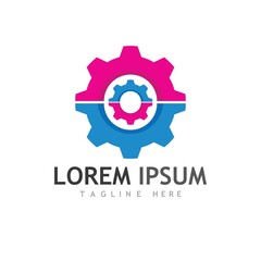 Gear Logo Template vector icon