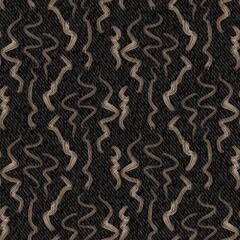 Seamless tan neutral colored denim pattern design for print. High quality illustration. Faded grungy dyed western wear style print. Brown or sepia faded pattern swatch. Worn apparel textile design.