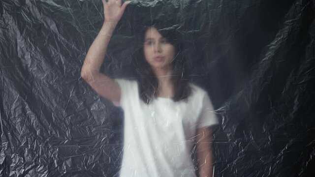 human trafficking mental barrier woman plastic