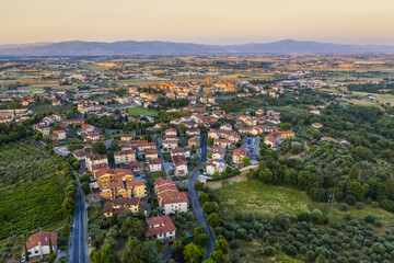 Monte San Savino town in Tuscany