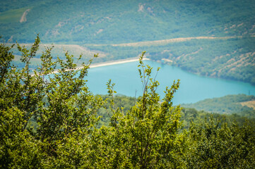 lake in the mountains