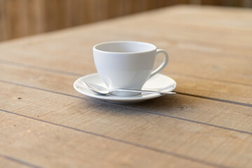 Pausen Zeit mit einer Tasse Tee oder Kaffee