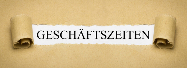 Geschäftszeiten