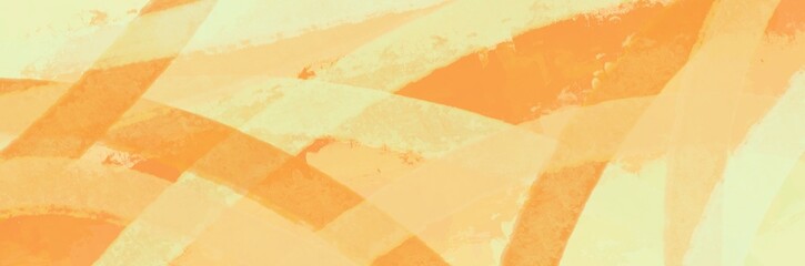 Abstract painting art with yellow and orange paint brush for presentation, website background, banner labor day, wall decoration, or t-shirt design