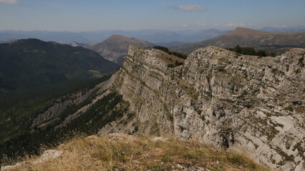 randonnée à la falaise de Géruen, 04