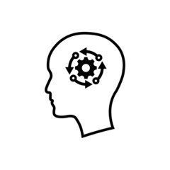 Creativity vector icon set. idea related illustration sign collection. innovation symbol or logo.