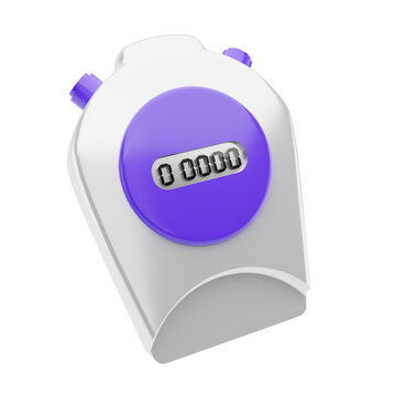 sport 3d render icon stopwatch