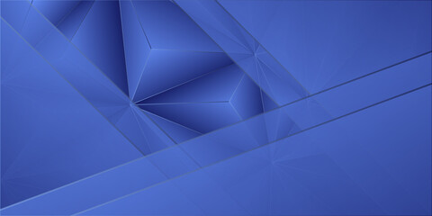 Modern blue 3D background