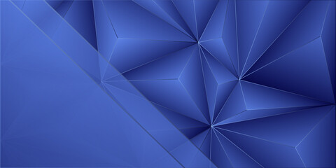 Modern blue 3D background