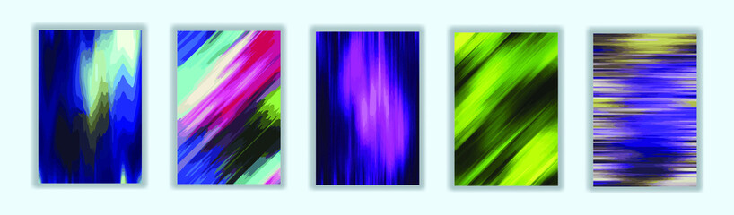 Modern Flow Abstract Background Fluid template. Wave Liquid Shapes. Creative Art Design. Color Wave Template, for Banner, Cover, Poster
