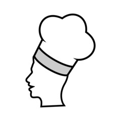 Illustration Vector Graphic of Chef Hat Logo. Perfect to use for Technology Company