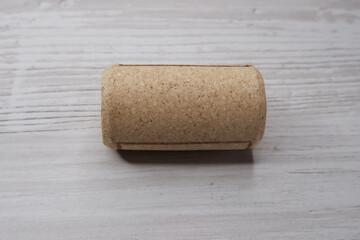 Corks made of cork wood for bottles