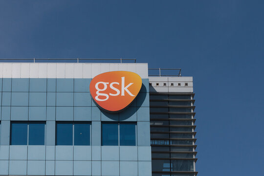 Poland, Poznan - Sep 05, 2021:  GlaxoSmithKline Biologicals in Poznan, Poland - GSK is a British pharmaceutical company.