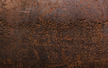 Grunge rusted metal texture, rust, and oxidized metal background. Old metal iron panel