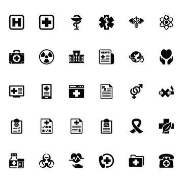 Medical Sign Icons