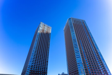 Obraz premium 高層ビル・タワーマンション