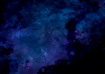 Naklejka premium 暗闇に光る深海の幻想的なキラキラ宝石テクスチャ背景