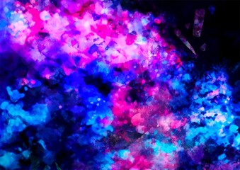 幻想的なキラキララメの水色のテクスチャ背景