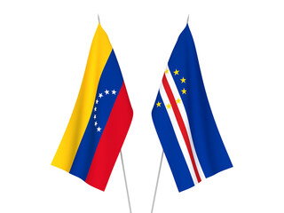 Republic of Cabo Verde and Venezuela flags