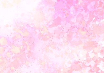 ピンク色と紫色の水彩テクスチャ背景
