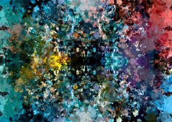 水彩の水色テクスチャ背景
