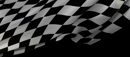 Obraz premium finish race sport 3d champion winner