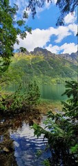 Morskie Oko, Jezioro - Ujęcie pionowe © Maksymilian